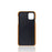 PU Leather Coated PC Shell with Double Card Slots for iPhone 12 Pro Max 6.7 inch - Orange - 3