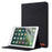 For iPad 9.7-inch (2018)/(2017) /iPad Air (2013)/Air 2 Tablet Case Cloth Texture Leather Protective Cover with Card Slots Stand - Black - 1
