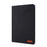 For iPad 9.7-inch (2018)/(2017) /iPad Air (2013)/Air 2 Tablet Case Cloth Texture Leather Protective Cover with Card Slots Stand - Black - 3