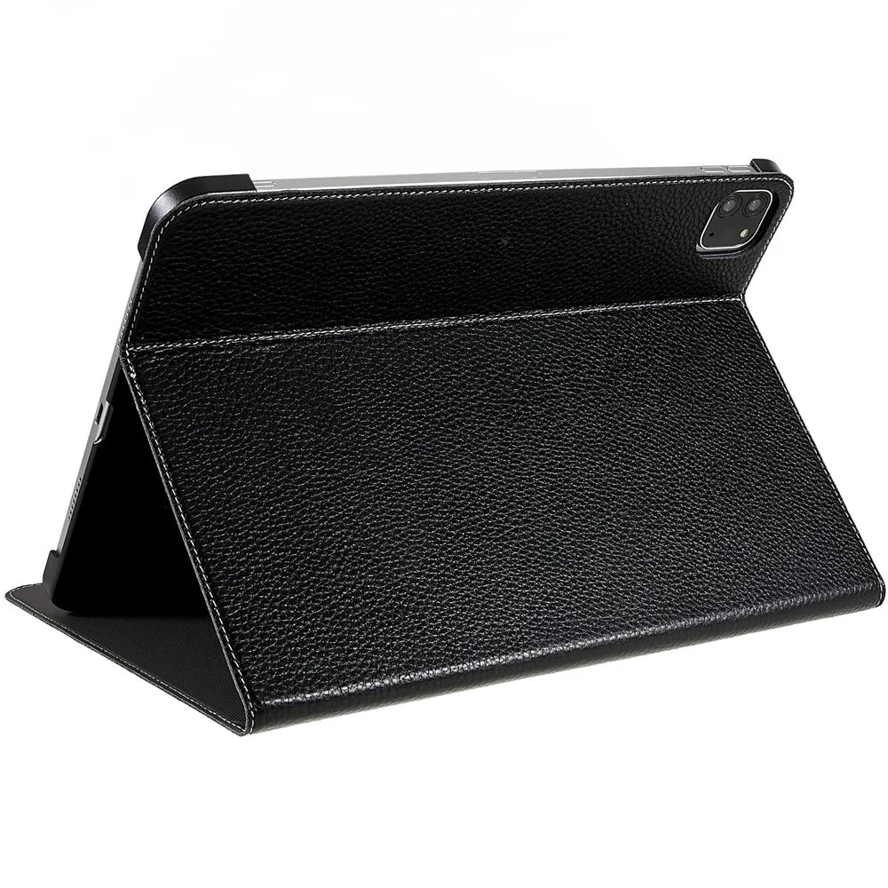 For iPad Pro 11-inch (2022) / (2021) / (2020) Quality Genuine Leather Tablet Case Cover - 3
