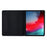 Cloth Texture Card Slots Stand Leather Cover for iPad Pro 12.9 (2022) / (2021) / (2020) / (2018) - Black - 3