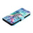Light Spot Decor Pattern Printing Wallet Stand Leather Phone Case for iPhone X/XS 5.8 inch - Never Stop Dreaming - 5