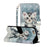Light Spot Decor Pattern Printing Wallet Stand Leather Phone Shell for iPhone 6/6s 4.7-inch - Cat - 1
