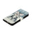 Light Spot Decor Pattern Printing Wallet Stand Leather Phone Shell for iPhone 6/6s 4.7-inch - Cat - 5