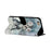 Light Spot Decor Pattern Printing Wallet Stand Leather Phone Shell for iPhone 6/6s 4.7-inch - Cat - 6