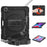 Tablet Case for iPad Pro 12.9 (2022) / (2021) / (2020) / (2018) Swivel Kickstand Hand Strap PC + Silicone Cover with Shoulder Strap - Black - 3