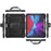 Tablet Case for iPad Pro 12.9 (2022) / (2021) / (2020) / (2018) Swivel Kickstand Hand Strap PC + Silicone Cover with Shoulder Strap - Black - 7