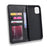 Auto-absorbed Retro PU Leather Cover for iPhone 12 Pro Max 6.7 inch - Black - 4