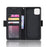 Leather Phone Unique Case with Multiple Card Slots for iPhone 12 Pro Max 6.7 inch - Black - 4