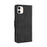 Leather Phone Unique Case with Multiple Card Slots for iPhone 12 Pro Max 6.7 inch - Black - 7