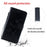 Imprint Butterfly Flower Wallet Leather Protective Case for iPhone 12 mini - Black - 2