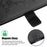Imprint Butterfly Flower Wallet Leather Protective Case for iPhone 12 mini - Black - 4