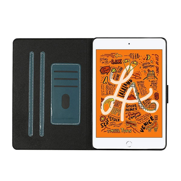 Auto Wake Sleep Stand Smart Leather Tablet Cover for iPad Mini 1/2/3/4/5 - Green - 5