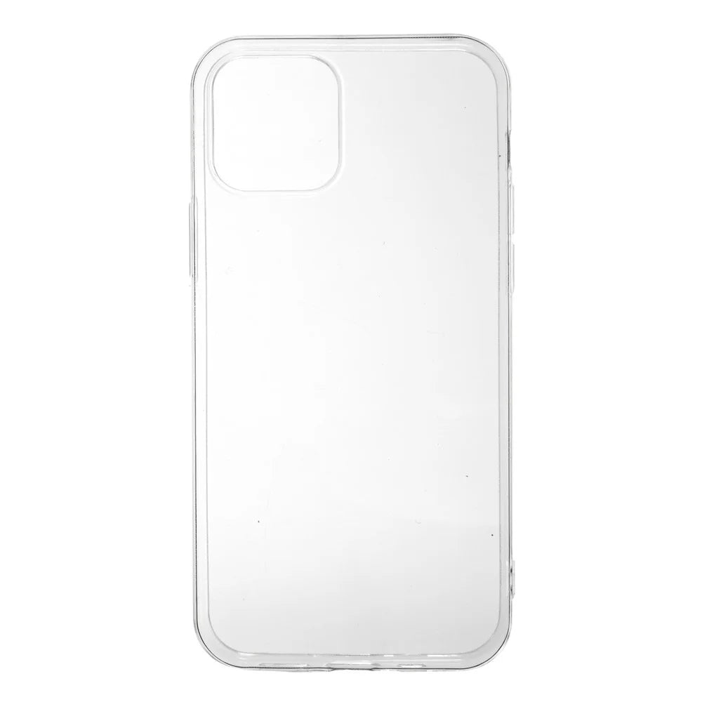 Clear TPU Case for Apple iPhone 12 Transparent Cell Phone Back Case - 1
