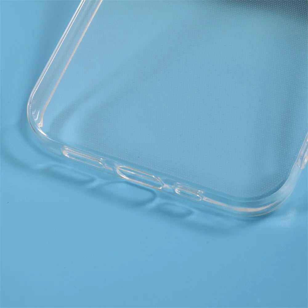 Clear TPU Case for Apple iPhone 12 Transparent Cell Phone Back Case - 4