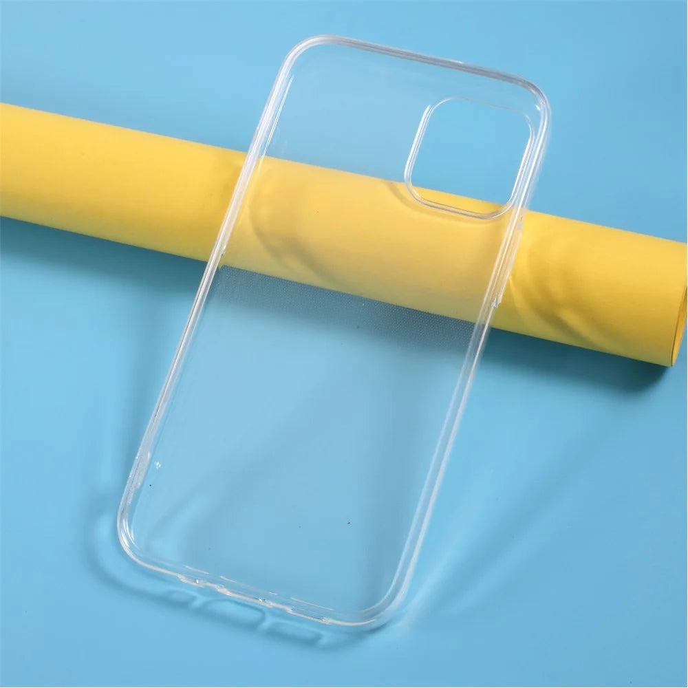Shock Absorption Clear TPU Phone Case for Apple iPhone 12 mini - 5