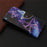 Cross Skin Printing Leather Cover with Strap for iPhone 12 Pro Max 6.7 inch - Purple Butterfly - 6