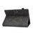 Solid Color Card Slots Stand Flip Leather Protective Shell for 10-inch Tablets - Black - 6