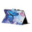 Pattern Printing Stand Leather Card Holder Case for iPad 10.2 (2021)/(2020)/(2019)/Air 10.5 inch (2019) - Blue Butterfly - 4