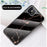 Marble Grain Pattern Tempered Glass PC + TPU Hybrid Case for iPhone 12 Pro Max 6.7 inch - Black/Gold - 2