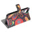 Pattern Printing PU Leather Wallet Stand Phone Shell for iPhone 12 - Colorful Flowers - 4