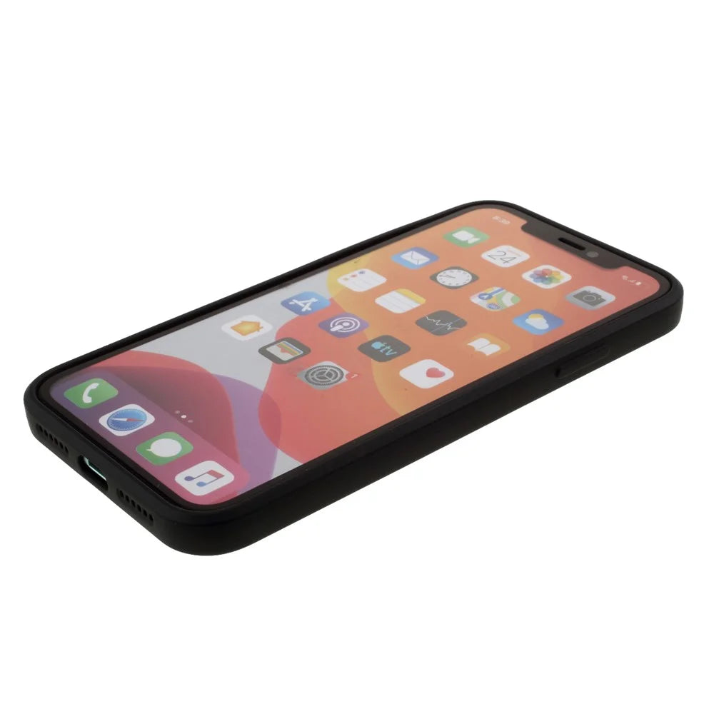 Pure Colour Matte Soft TPU Cover Phone Case for iPhone 11 6.1 inch - Black - 7