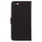 Drop-Resistant Split Leather with Stand Wallet Shell for iPhone 6/6s 4.7-inch Phone Accessory - Black - 3