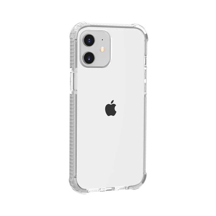 Air-Cushion Dropproof Acrylic + TPU Hybrid Case for iPhone 12 mini - White - 6