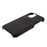 Double Card Slots PU Leather Coated PC Cover for iPhone 12 Pro Max 6.7-inch - Black - 5