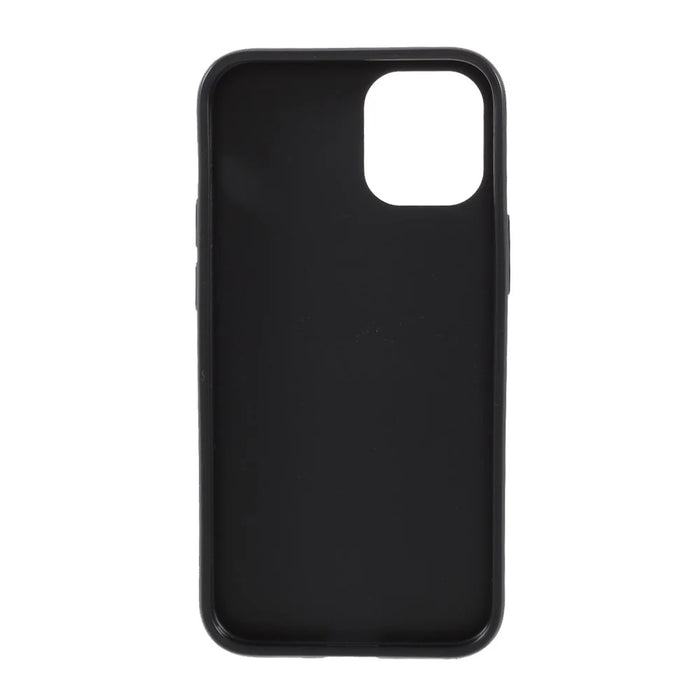 For iPhone 12 mini 5.4 inch Starry Sky Series Biodegradable Case Eco-Friendly Wheat Straw TPU Matte Phone Cover - Black - 3