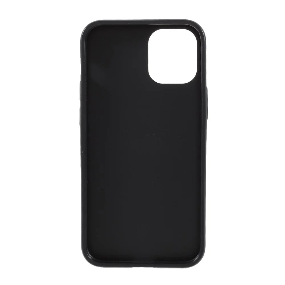 For iPhone 12 Pro / 12 6.1 inch Starry Sky Series Matte Phone Case Biodegradable Wheat Straw Style TPU Back Cover - Black - 3