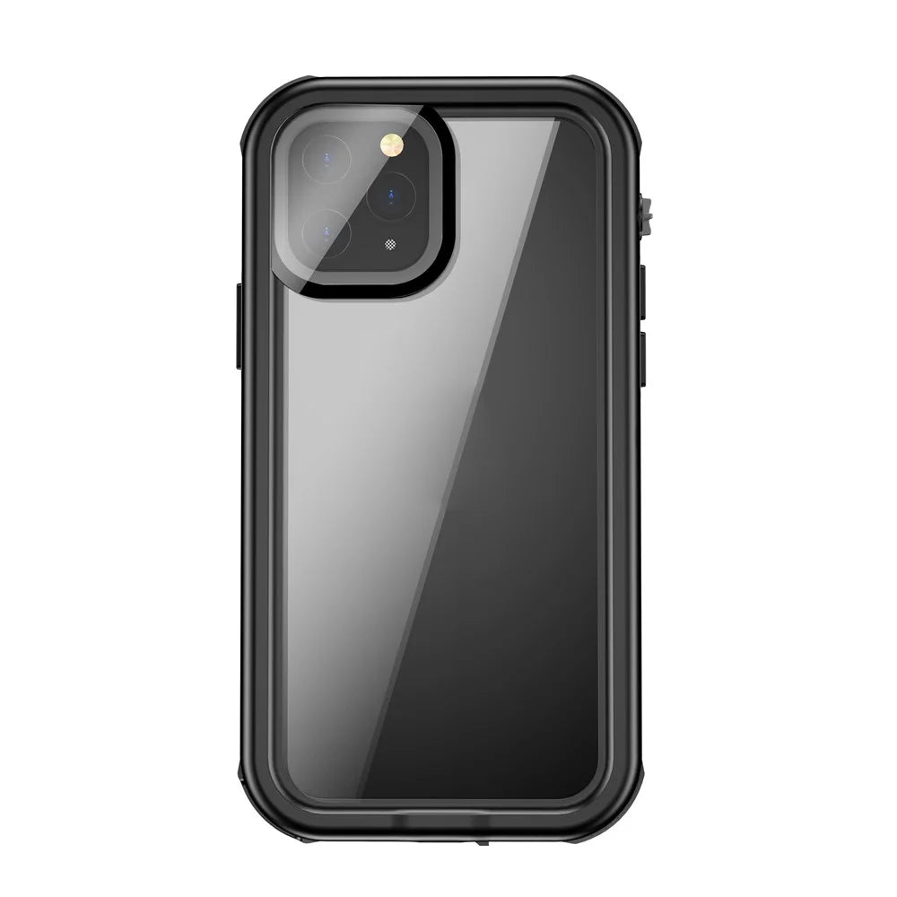 For iPhone 12 Pro 6.1 inch IP68 Waterproof Phone Case Shockproof Anti-drop Smartphone Protective Cover - 4