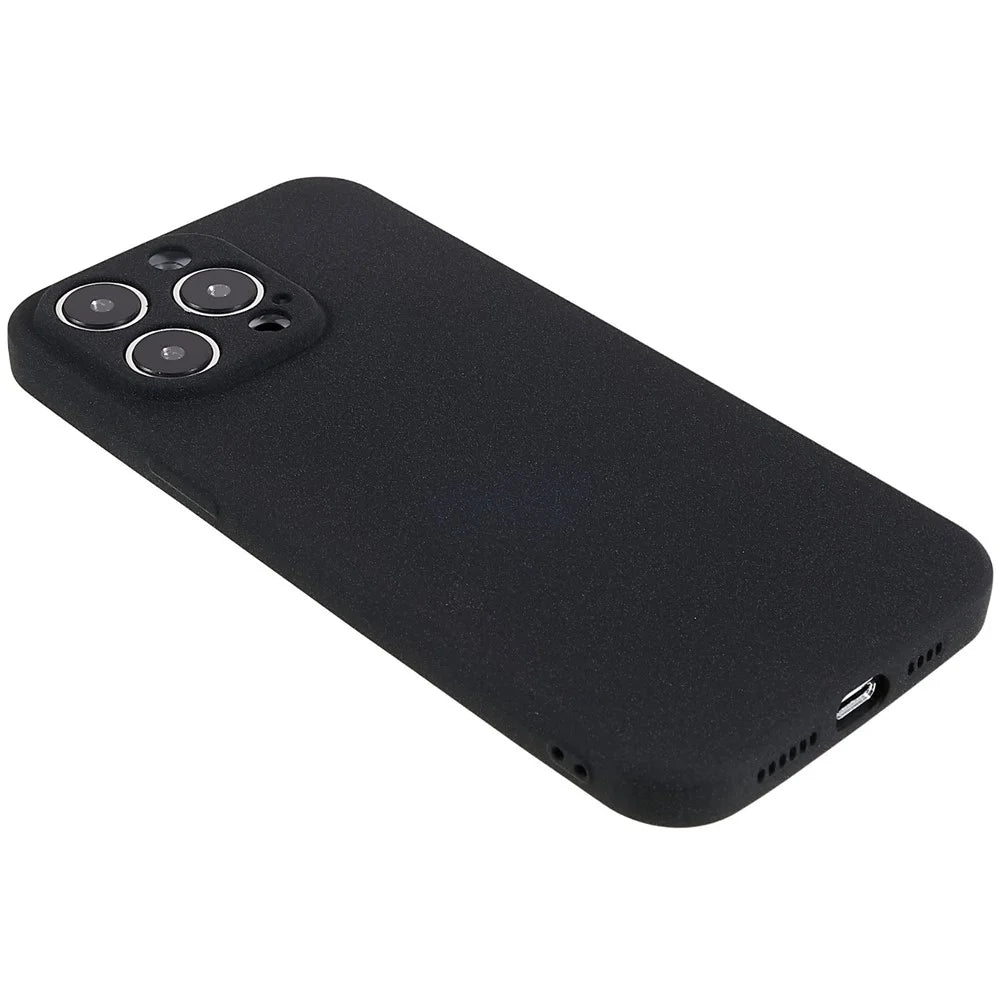 Double-sided Matte TPU Case for iPhone 12 Pro Max 6.7 inch - Black - 5