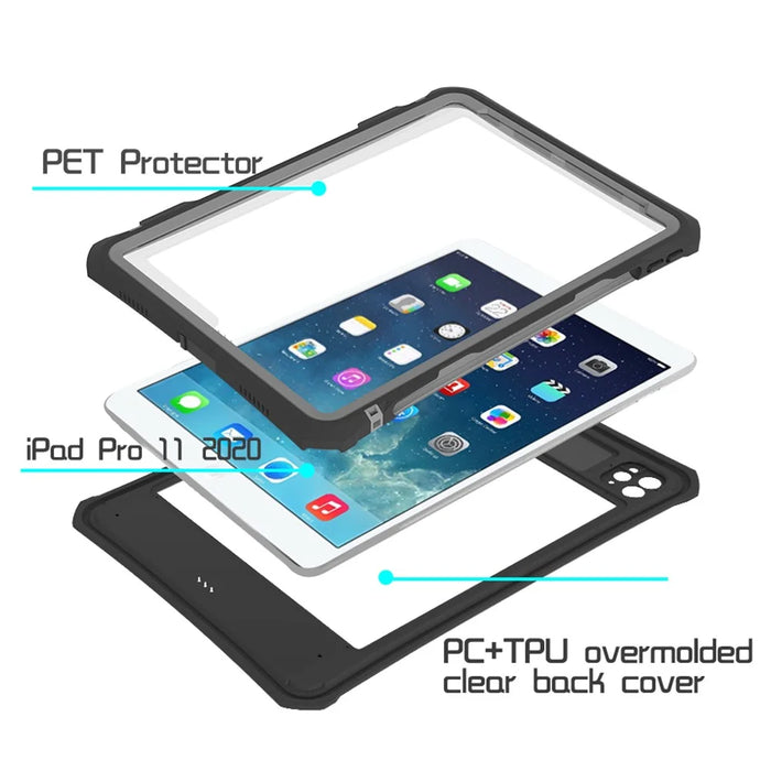 IP68 Waterproof Drop-proof Dust-proof Tablet Cover for iPad Pro 11-inch (2020) / (2022) / (2021) - 7