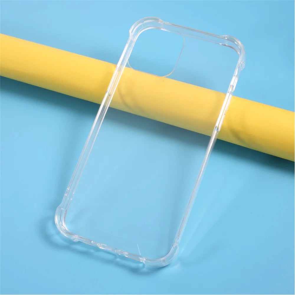 PC Back Plate + TPU Frame Hybrid Drop-proof Case for for iPhone 12 Pro/12 - 2