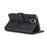 LC.IMEEKE Leather Wallet Case Cell Phone Cover for iPhone 12 - Black - 4