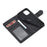 LC.IMEEKE Leather Wallet Case Cell Phone Cover for iPhone 12 - Black - 6