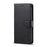 LC.IMEEKE Card Holder Leather Wallet Stand Cover Phone Case for iPhone 12 Pro 6.1 inch - Black - 2