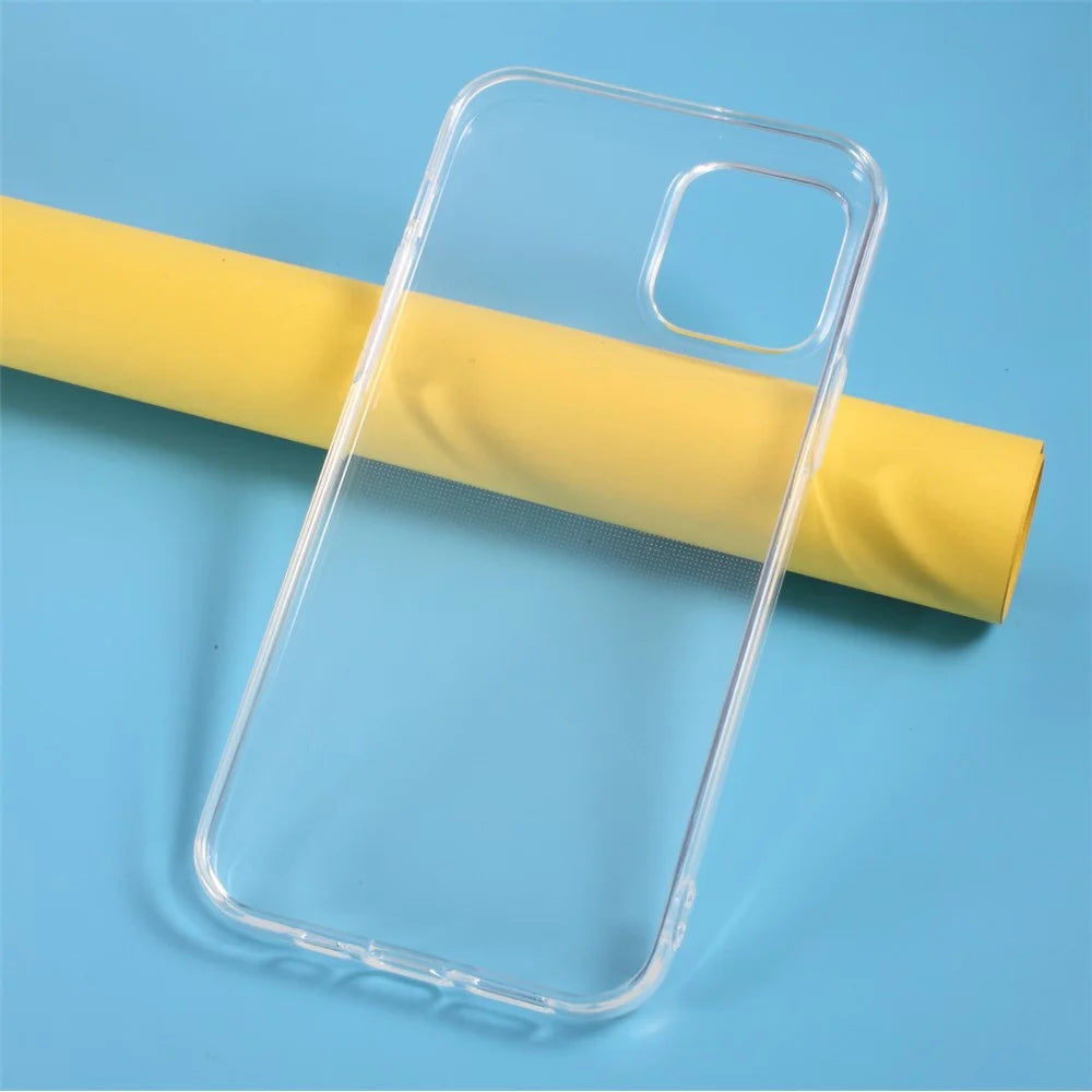 Watermark Resistant Clear TPU Back Cover 2mm Thickness for iPhone 12 mini - 6
