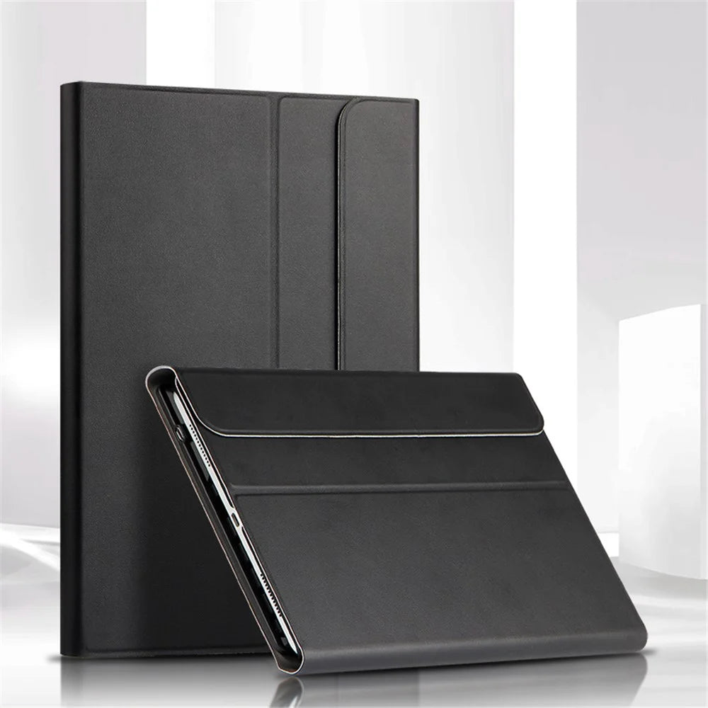 For iPad Pro 11-inch (2020) Leather Stand Tablet Case with Detachable Magnetic Wireless Keyboard (Without Touchpad) - Black - 4