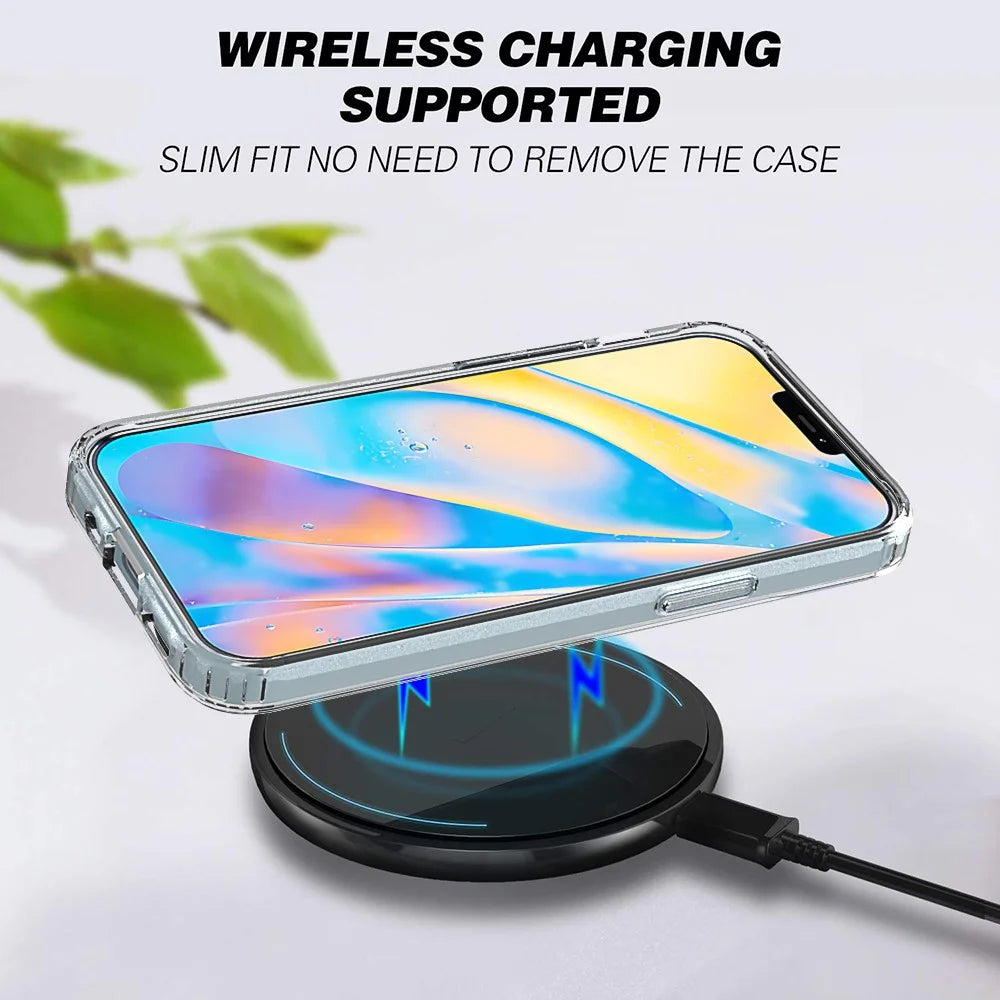 Anti-scratch Acrylic + TPU Hybrid Clear Mobile Phone Case for iPhone 12 mini - 3