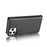 DG.MING Detachable 2-in-1 Split Leather Wallet Shell + PC Back Case Anti-scratch Phonr Shell Covering for iPhone 12 Pro / 12 - Black - 6
