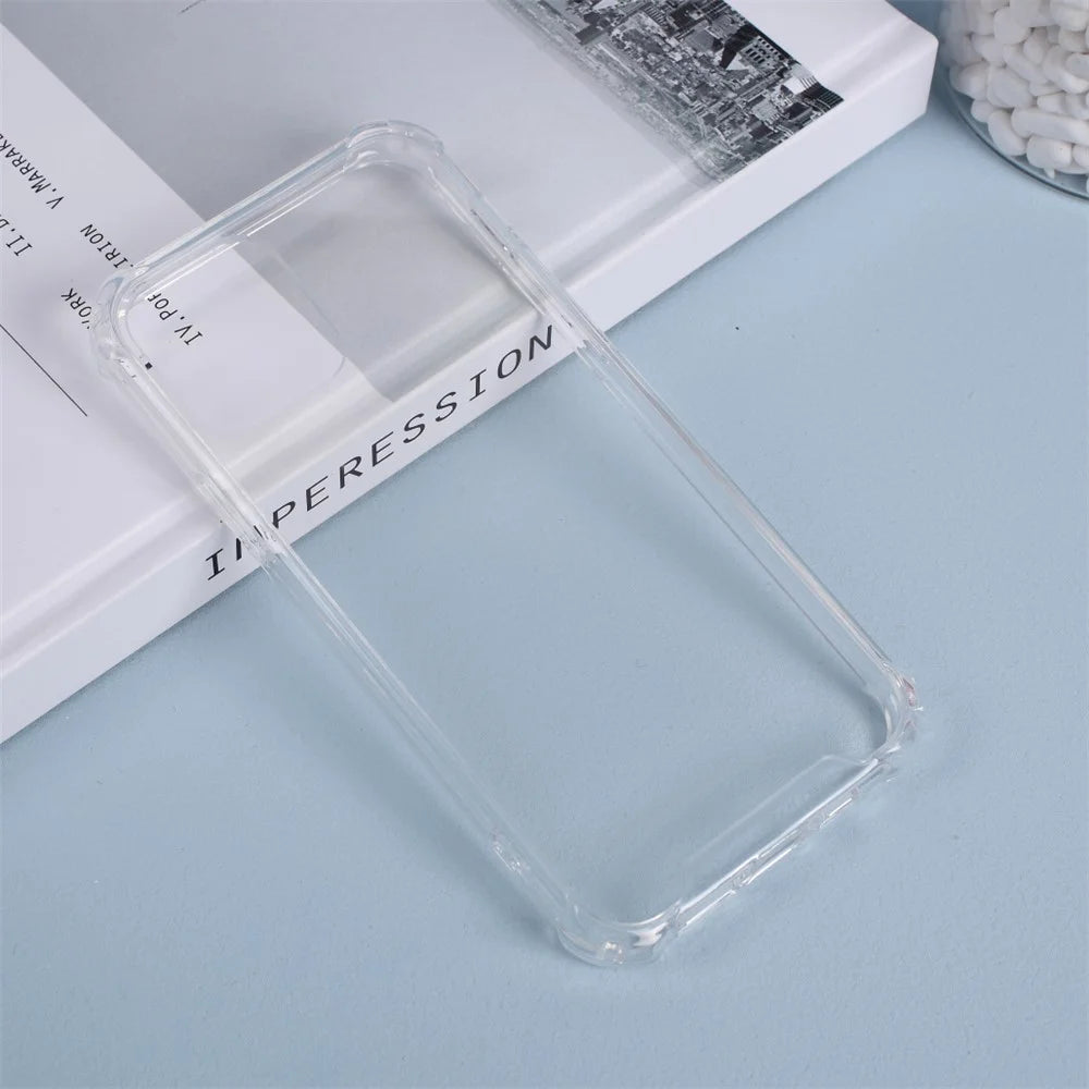 Drop-resistant TPU Edges + Clear Acrylic Back Hybrid Case for iPhone 12 Pro Max 6.7 inch - Transparent - 1