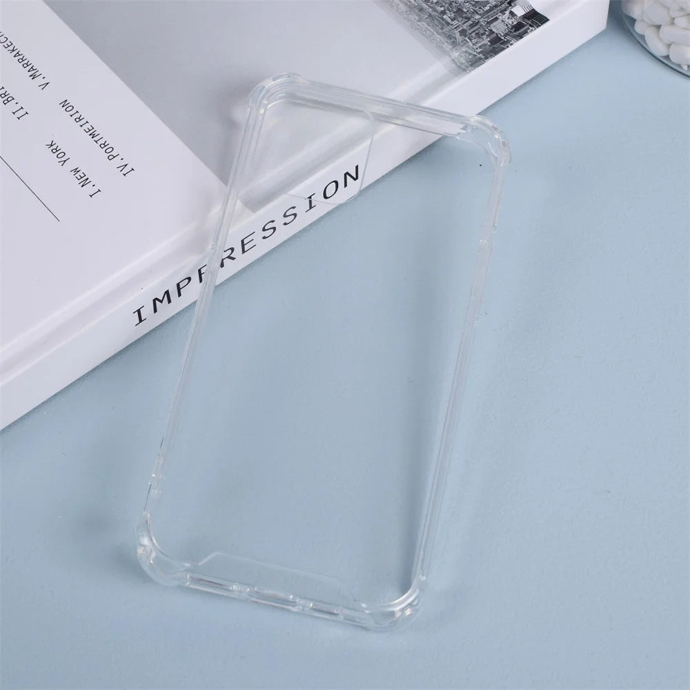 Drop-resistant TPU Edges + Clear Acrylic Back Combo Case for iPhone 12 Pro/12 - Transparent - 2