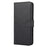 Cross Skin Leather Removable TPU Back Shell for iPhone 12 Pro Max 6.7 inch - Black - 2