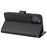 Cross Skin Leather Removable TPU Back Shell for iPhone 12 Pro Max 6.7 inch - Black - 6