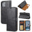 Crazy Horse Skin Unique Leather Case Cover for iPhone 12 Pro Max 6.7-inch - Black - 1