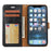 Crazy Horse Skin Unique Leather Case Cover for iPhone 12 Pro Max 6.7-inch - Black - 7