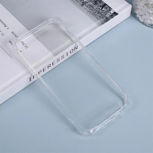 Drop-proof Clear Acrylic Back + TPU Edge Hybrid Cover for iPhone 12 mini - Transparent - 1