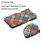 Pattern Printing Wallet Leather Mobile Phone Case for iPhone 12 Pro/12 - Mandala Flower - 3